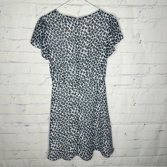 Aqua small blue & black dress - Picture 2 of 6